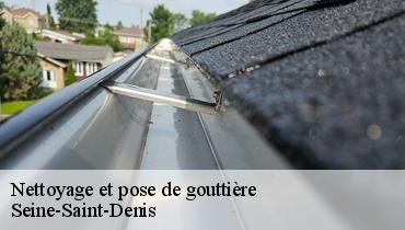 Nettoyage et pose de gouttière Seine-Saint-Denis 