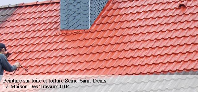 Peinture sur tuile et toiture Seine-Saint-Denis 