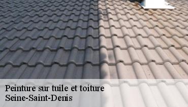 Peinture sur tuile et toiture Seine-Saint-Denis 