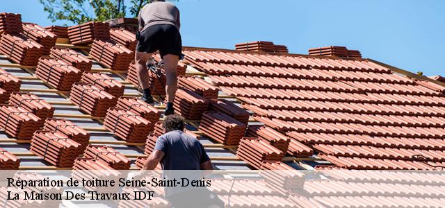 Réparation de toiture Seine-Saint-Denis 
