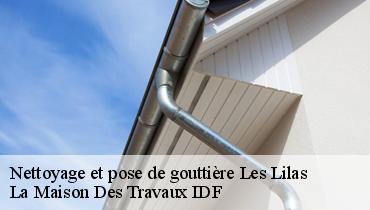 Nettoyage et pose de gouttière  93260