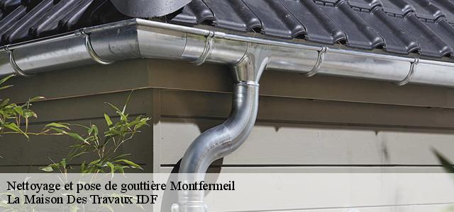 Nettoyage et pose de gouttière  93370