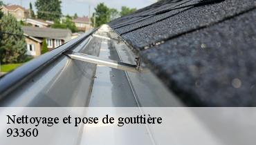 Nettoyage et pose de gouttière  93360