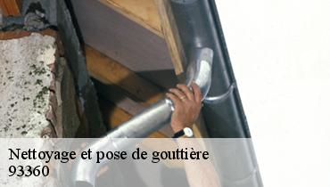 Nettoyage et pose de gouttière  93360