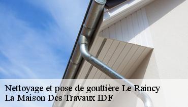 Nettoyage et pose de gouttière  93340