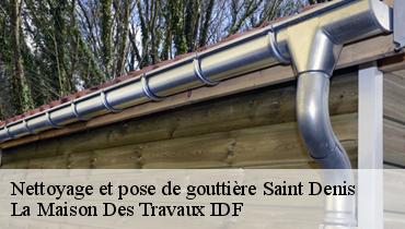 Nettoyage et pose de gouttière  93200