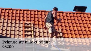 Peinture sur tuile et toiture  93200