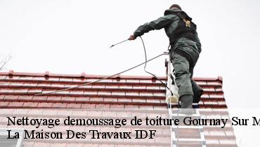 Nettoyage demoussage de toiture  93460