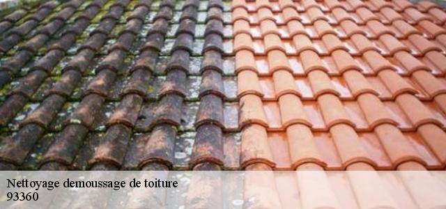 Nettoyage demoussage de toiture  93360