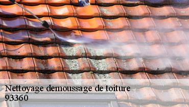 Nettoyage demoussage de toiture  93360